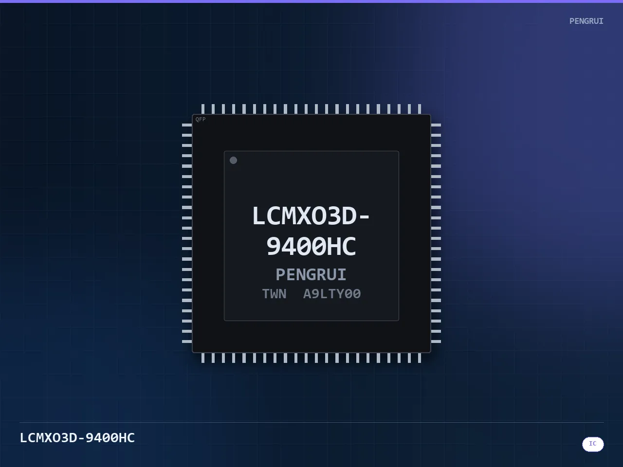 MachXO3D CPLD 9400 LUT